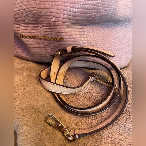 Dooney & Bourke Purple Handbag - Picture 5 of 6